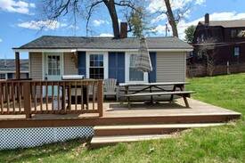 Lochmere Cabin | Cozy waterfront cottage #1 on Lake Winnisquam.