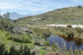 Slanghoek Cabin | Bains Kloof Cabin on the banks of the river