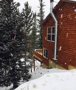 Saint Mary's Cabin | St. Mary’s glacier Cabin Walking distance