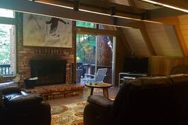 Arnold Cabin | Bear Summit Chalet - Blue Lake Springs Cabin with Game Room, Sleeps 12