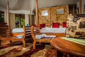 Western Uganda National Parks Bed & Breakfast | Ntoroko Game Lodge -Semuliki,Uganda
