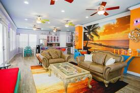 Surfside Beach House | Majestic Sunset on The Beach