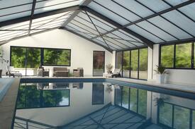 Conflans-sur-Anille House | LES VEDIERES piscine couverte et chauffée