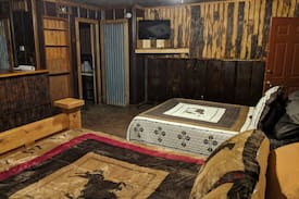 Hugo Cabin | Salt Creek Cabins & RV Park...Western & Rustic
