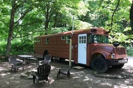 Taberg RV Rental | The Happy Camper Bus