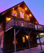 Lansing Cabin | Views End Lodge w/ Hot Tub Jacuzzi