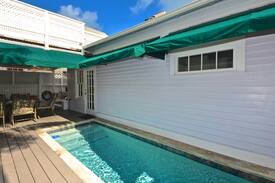 Old Town Cabin | Dog-friendly, colorful cottages w/ pool & hot tub in a fabulous location!