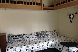 Sandy Point House | WAVES Beach Studio Loft, Child & dog friendly.