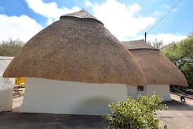Curracloe Cabin | The Dunes Thatched Cottage --70 steps to the beach