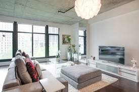 Ville-Marie Apartment | Luxueux loft meublé centre-ville - Lofts Wilson