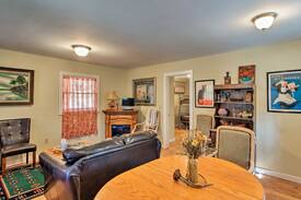 Franklin Cabin | Bunkhouse on Walnut Creek w/ Waterfall & Trails!