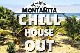 Montanita Bed & Breakfast | Montañita Chill Out House. Double bed+ocean view
