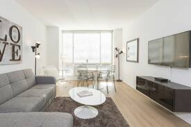 Central New York City Apartment | Spacious 1BR - Lux Midtown West High-Rise [5223]
