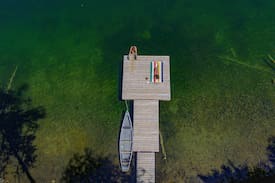 Faraday Cabin | Rose-Eh Chalet, Lakefront AFrame Cottage, Bancroft