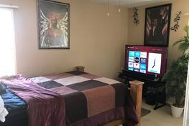 Crenshaw Apartment | view is real nice love warm energy aquarium nice
