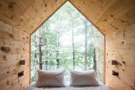 Catskill House | Gather Greene Tiny House Cabins (Connected Deck)