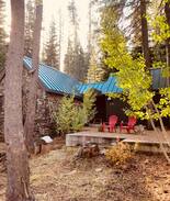 Tahoe National Forest Cabin | The Rainbow Stone Cabin. A True Tahoe Cabin!