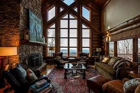 Rosman Cabin | MOUNTAINTOP LUXURY! STUNNING HILLTOP MANSION
