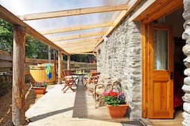 Bethania Other | Cart Cottage - private hot tub and fishing lake