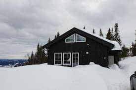Krodsherad Cabin | Stor og flott familiehytte med super beliggenhet.