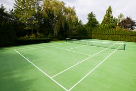 Village of Southampton House | Pool, Tennis Court, and 1.5 Miles to the Beach