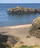 Dunure Cabin | Beautiful cottage on the beach, great sea views!