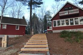 Millinocket Cabin | Stowaway Cottage Lakefront Ambajejus Lake 04462