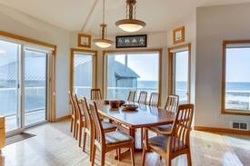 Oregon Coast House | Ocean Front Home with Hot Tub and Game Room!