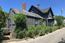 Nantucket Town House | EnjoyNantucket house and Jeep at downtown location