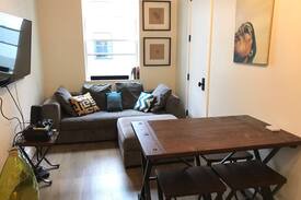 Crown Heights Apartment | Lovely bedroom in the perfect two bedroom condo.