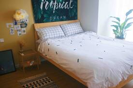 Kai Fu Apartment | 【myroom】River/Subway/Cozy&Large Sunny room