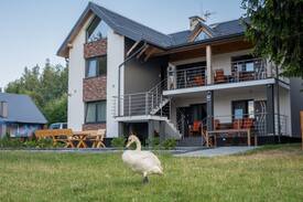 Narewka House | Pokój dwuosobowy z widokiem na jezioro