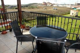 Costa Esuri Apartment | Costa Esuri, vistas puente-piscinas