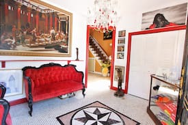 Aquebogue Bed & Breakfast | Victorville by the Sea Waterfront Mansion Sleep:45