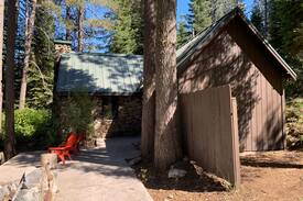 Tahoe National Forest Cabin | The Rainbow Stone Cabin. A True Tahoe Cabin!