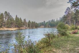 Deschutes River Woods House | Large Riverfront Estate, Hot Tub,Dog Friendly!