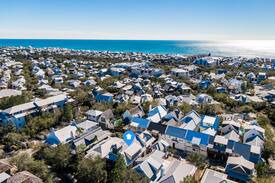 Rosemary Beach Cabin | Luxury Vacation Home + Private, Heated Pool with Fire Feature + Outdoor Summer Kitchen + Elevator + FREE Bikes