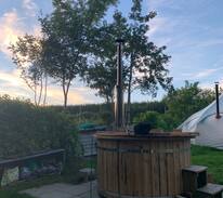 Llanwrda Other | Belle Glamping whole site + huge wooden hot tub