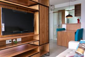 Chacara Santo Antonio Apartment | Lindo studio novo finamente decorado lazer complet