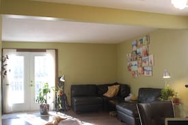 Industrial Park House | Bedroom with Den and Private Washroom