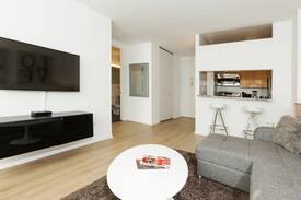 Central New York City Apartment | Spacious 1BR - Lux Midtown West High-Rise [5223]