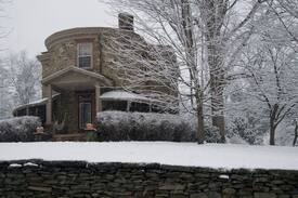 Gardnertown House | 1828 Home-pool-king bed-private bath