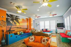 Surfside Beach House | Majestic Sunset on The Beach
