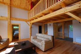Les Collines-de-l'Outaouais Regional County Municipality House | Labrador Lodge - 5 bedroom timberframe cottage