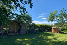 Llanwrda Other | Belle Glamping whole site + huge wooden hot tub