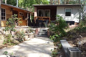 Hohenwarthe House | Chillma Hütte- Outdoorwhirlpool-Sauna-Wald