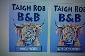 Staffin Bed & Breakfast | Taigh Rob Room 1 Thistle ( Double room )