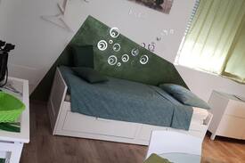 Malcesine Apartment | Gardasee"CasaBana"Calla Garden ris con piscina Top