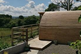 Llangyniew Cabin | Cabin Morgan at Efyrnwy Escapes, Pontrobert, Powys