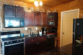 Franklin Cabin | Family Camp overlooking Abrams Pond.